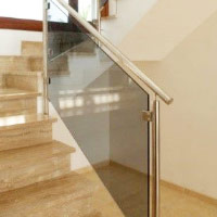 stairs with balustrades